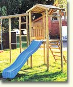  Unser Spielplatz direkt auf unserem Anwesen